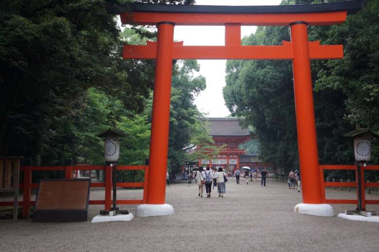 下鴨神社の鳥居