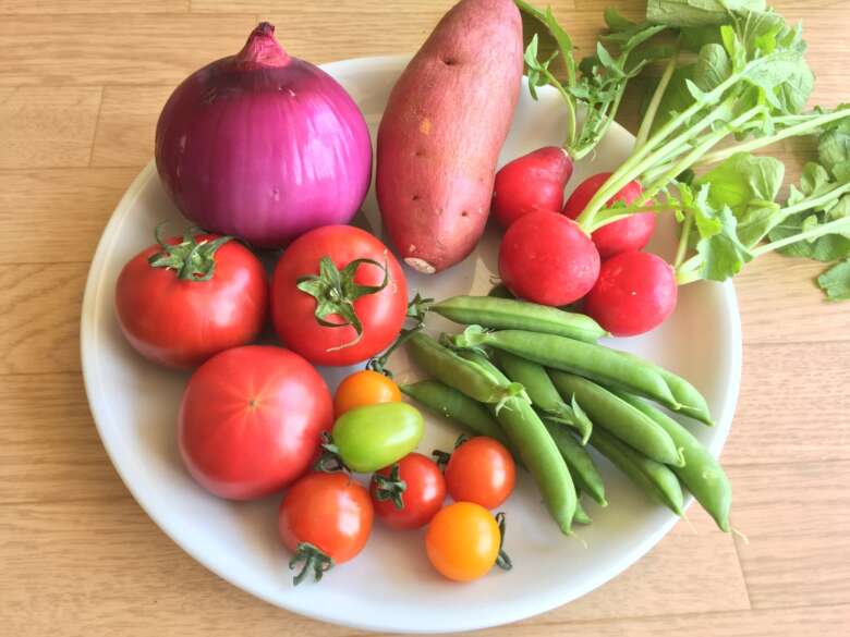 色とりどりの野菜