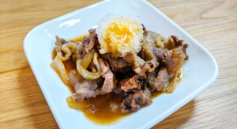 牛肉のポン酢焼き